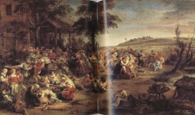 Flemisb Kermis or Kermesse Flamande (mk01), Peter Paul Rubens